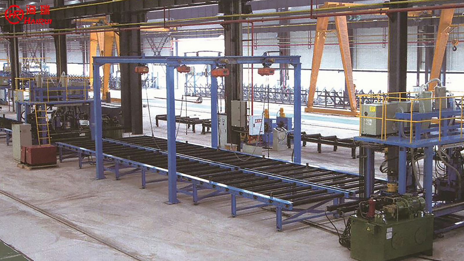 HRHW-H Beam Horizontal Welding Production Line